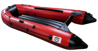 Perahu Karet Sport Yacht Kecepatan Tinggi Bersertifikasi CE dengan Mesin Luar, Siap Berlayar, 330cm, Kapasitas 5 Orang