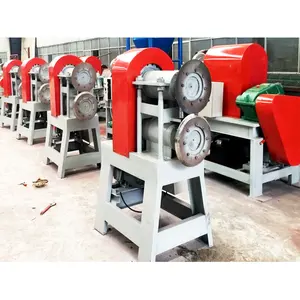 High quality waste tyre slice cutting equipment rubber crusher tire recycling machine