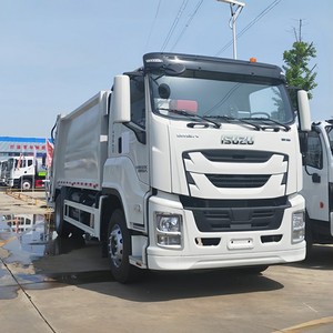 1SUZU Giga 15CBM Compactor Garbage Truck Price 4X2 14cbm 10tons Waste Refuse Collection Garbage Compressed Truck - Product Image 1