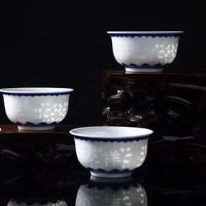 Jingdezhen 9 Pieces Porcelain <b>Tea</b> <b>Sets</b> Kongfu <b>Tea</b> Living Room <b>Sets</b> Fine Ceramic <b>Tea</b> Cup <b>Sets</b> for Collection - Product Image 5