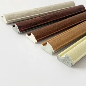 wholesale manufacture small size teak wood brown plastic moulding for wedding