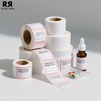 Étiquette d'étagère ESL étiquette de prix numérique supermarché au détail pharmacie EAS systèmes thermique direct médecine étiquettes d'emballage de médicaments