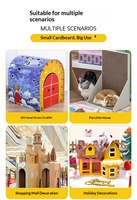 Corrugated Cardboard Sturdy Thick Paperboard-DIY Craft Material for Candle Making Custom-Made Paper for Kindergarten