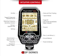 Détecteur de métaux S63 Gold, 40 kHz, multi-fréquences, 3 m de profondeur, chasse au trésor, 10 pouces, haute précision, IP68