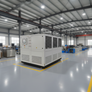 เครื่องทำความเย็นแบบสกรูอุตสาหกรรม 40HP 50HP 60HP ประหยัดพลังงาน ค่าใช้จ่ายในการดำเนินงานต่ำ - Product Image 4