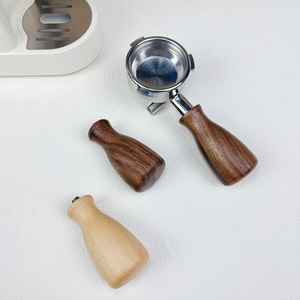 Gemilai - Mango de Madera Maciza de Alta Gama para Cafetera, Compatible con Huajia <span class=keywords><strong>Maito</strong></span> Petrus Aibo E61 Universal M10 - Product Image 2