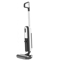 Aspirateur sans fil à batterie lithium pour sols et tapis, moteur à brosse, auto-nettoyant, aspirateur sec et humide, filtre HEPA, écran LED