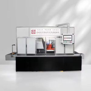 Machine de découpe horizontale numérique entièrement automatique TAIWEI <span class=keywords><strong>Twk</strong></span>-535BPV, commande CNC Siemens, haute vitesse, nouvelle version 2020, moteur 4kW, 4 - Product Image 2