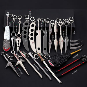 Colgante Asma para Kunai Bloody March Scythe, Mercancía de Anime Fire Ninja, Espada Voladora de Hierba Relámpago, Espada de Codorniz, Metal Tallado, Navidad - Product Image 1