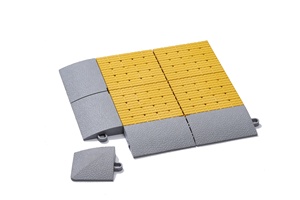 VMKON Gamechanger+ Carreaux de sol emboîtables personnalisés en TPE pour intérieur et extérieur Revêtement de sol sportif 19 mm d'épaisseur Écologique - Product Image 3