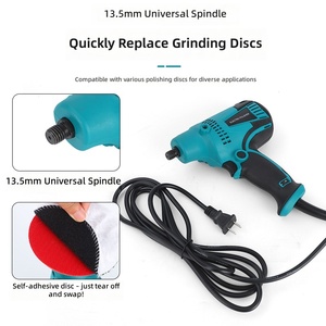 Polisseuse électrique professionnelle 500W à vitesse variable, avec disque de 5 pouces, outil de polissage automobile, support de tuyau et finition orbitale aléatoire - Product Image 3