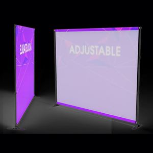 Custom Color Foldable Portable Aluminum Indoor Exhibition Booth <b>Wall</b> Tension Fabric Banner Stand for Exhibitions/Festivals - Product Image 2