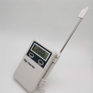 Thermomètre numérique à sonde externe WT-2 avec alarme de température de 93 cm, thermographe WT-2 - Product Image 3