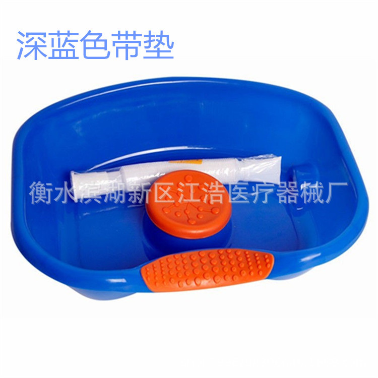 Oreiller élastique bleu foncé