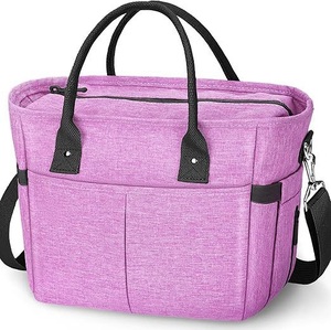 Elegante borsa da pranzo per adulti, elegante e funzionale, con grande Tote, per pranzo, per adulti, per Picnic da lavoro, progettata - Product Image 2