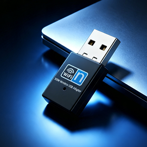 Adaptador de Red Inalámbrico Portátil USB Mini8192 de 300Mbps con Antena de 2dBi para Laptop y Computadora de Escritorio - En Stock - Product Image 2