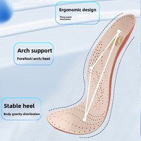 Semelles orthopédiques pour hommes et femmes, pour fasciite plantaire, avec absorption des chocs et soutien de la voûte plantaire