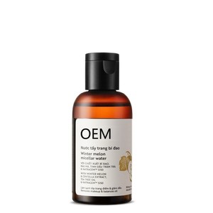 Agua Micelar de Melón de Invierno OEM 100ml, Desmaquillante Facial, Equilibra la Grasa - Product Image 1