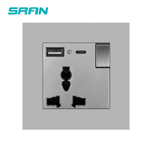 Presa Elettrica Universale con Interruttore della Luce e Placca in PC <span class=keywords><strong>per</strong></span> <span class=keywords><strong>la</strong></span> <span class=keywords><strong>Casa</strong></span> - Product Image 3