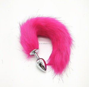 Sacknove Nhiều màu khiêu dâm thay thế niềm vui trò chơi thép kim loại lông nhân tạo <span class=keywords><strong>Fox</strong></span> đuôi hậu môn cắm cho phụ nữ mông Đồ chơi tình dục - Product Image 6