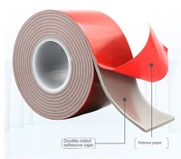 Autocollant adhésif en aluminium imperméable de haute qualité, durable, en acrylique, à une face, pour l'emballage alimentaire DIY et l'isolation
