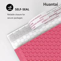 Enveloppes matelassées en polybulle rose, sacs d'expédition épais de 2 mils (21,6 cm x 28 cm), fournitures d'emballage pour petites entreprises et boutiques