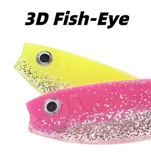 Nouvelles leurres souples en PVC peintes multicolores de 70 mm, 100 mm, 125 mm, 3 pièces, leurres souples à queue courbée, leurres artificiels pour la pêche au brochet, leurres oscillants - Product Image 4