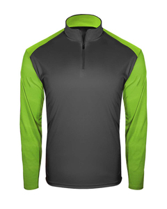 Fabricantes de Ropa Personalizada, Sudadera Deportiva Ligera con Cierre de Cremallera, Estilo Color Block para Golf - Product Image 4