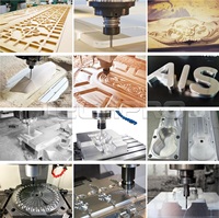 Hoge Precisie Cnc Router Machine 6090 6012 Metalen Frezen Snijden Mini Cnc Router Voor Kast Deur Maken