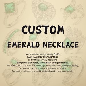 S925 <strong>Emerald</strong> Sterling <strong>Silver</strong> Moissanite <strong>Rings</strong> Lab Grown Gemstones Jewelry Engagement <strong>Emerald</strong> <strong>Ring</strong> - Product Image 6