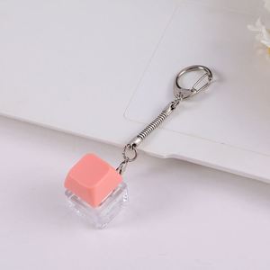 Llavero Sensorial con Teclado de Dedo, Juguete Antiestrés de Plástico Novedoso, Llavero de Descompresión de Nueve Teclas Macaron - Product Image 3