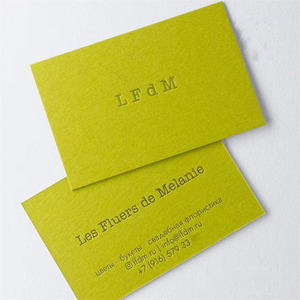 Cartes <span class=keywords><strong>de</strong></span> visite miniatures en coton 600 g/m² <span class=keywords><strong>de</strong></span> haute qualité, <span class=keywords><strong>carte</strong></span> <span class=keywords><strong>de</strong></span> fidélité verte, conception gratuite, logo en relief, carton kraft pour fleuriste et mariage - Product Image 1