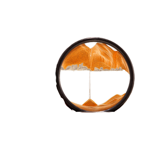 Time Comes Goes Quicksand Painting Creative Epoxy Resin Sculpted Figurine Desktop <b>Ornament</b> Office Living Room Decoration - Product Image 1