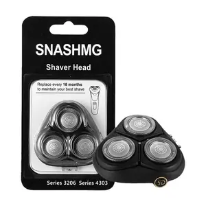 Compatible avec Philips Shaver Series 4000 3000 S4303 S3206 S2305 Tête de lame de rasoir et tête de lame