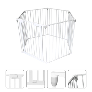 Prodigio SG007 metallo universale per interni ed esterni gabbia per animali domestici recinzione casa per animali domestici facile da montare e mobile - Product Image 5