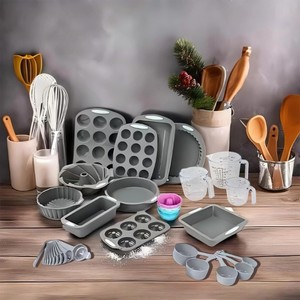 Набор из 42 предметов, силиконовые формы для выпечки - Product Image 1