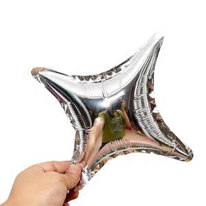 Globos de papel de aluminio con forma de estrella DJTSN, Globos de helio de cinco puntas, decoración de boda para fiesta de cumpleaños, bolas infladas de juguete para niños - Product Image 6