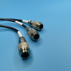 ODM OEM Cáp M16 gx16 Cáp 4pin 5pin 8Pin 12pin 17pin dây nịt nam/Nữ nối cáp lắp ráp - Product Image 1