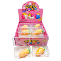 Jouets à presser en argile souple en forme de beignets croustillants DIY, sans rebond, bruyants