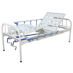 Y tế & nhà sử dụng của nhãn hiệu giường bệnh viện với 2 tay quây điều chỉnh đa chức năng khung sắt giường cho bệnh nhân bị liệt - Product Image 2