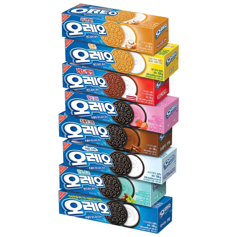 Wholesale Direct From Factory Oreo Cookies Boxed Packed Milk Covered 246g For Export
