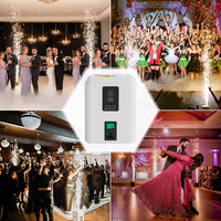 Machine à étincelles froides pour événements d'Halloween, 350W, 3,5M, boîtier blanc, mini machine pyrotechnique froide pour mariage, événement, fête, scène