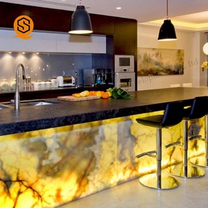 Barra de <span class=keywords><strong>Bar</strong></span> Moderna con Iluminación LED para Club Nocturno, Diseño de Barra para el Hogar - Product Image 2
