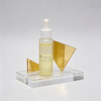 Botol Serum Kaca Grosir Botol Lotion Kaca Silinder Botol Kosmetik Kaca Bulat Perawatan Permukaan Warna Kustom