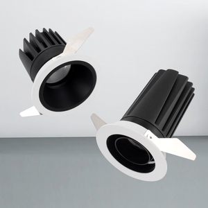 SYNNO <span class=keywords><strong>Precio</strong></span> competitivo Diecast Aluminio Ángulo ajustable Downlight Iluminación interior Empotrada COB Arandela <span class=keywords><strong>de</strong></span> pared Foco - Product Image 1