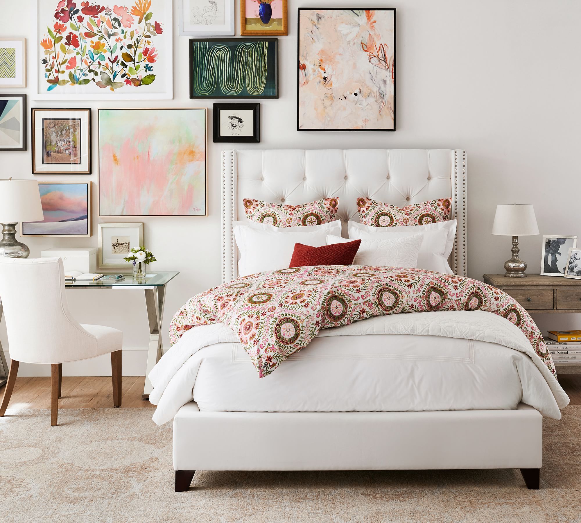 king bed kids bed bedroom furniture custom tufted upholstered bed