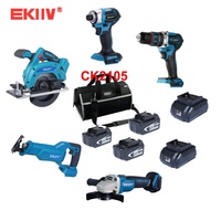 . Kits combinés sans fil EKIIV professionnels de haute qualité, 12 pièces, 21v, pour une vente efficace