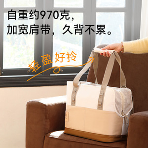 Fukumaru Tote <b>cat</b> carrier, portable pet bag, <b>cat</b> <b>backpack</b>, dog travel bag, small dog travel bag - Product Image 5