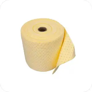 Hazardous Hydrophilic Absorbent Rolls To Contain Spills Of Hazardous Or Sensitive Liquids