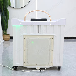 Salon Removable Head Spa <strong>Shampoo</strong> Basin Steamer Water Circulation <strong>Portable</strong> <strong>Shampoo</strong> Bowl <strong>Sink</strong> With Water Tank - Product Image 6